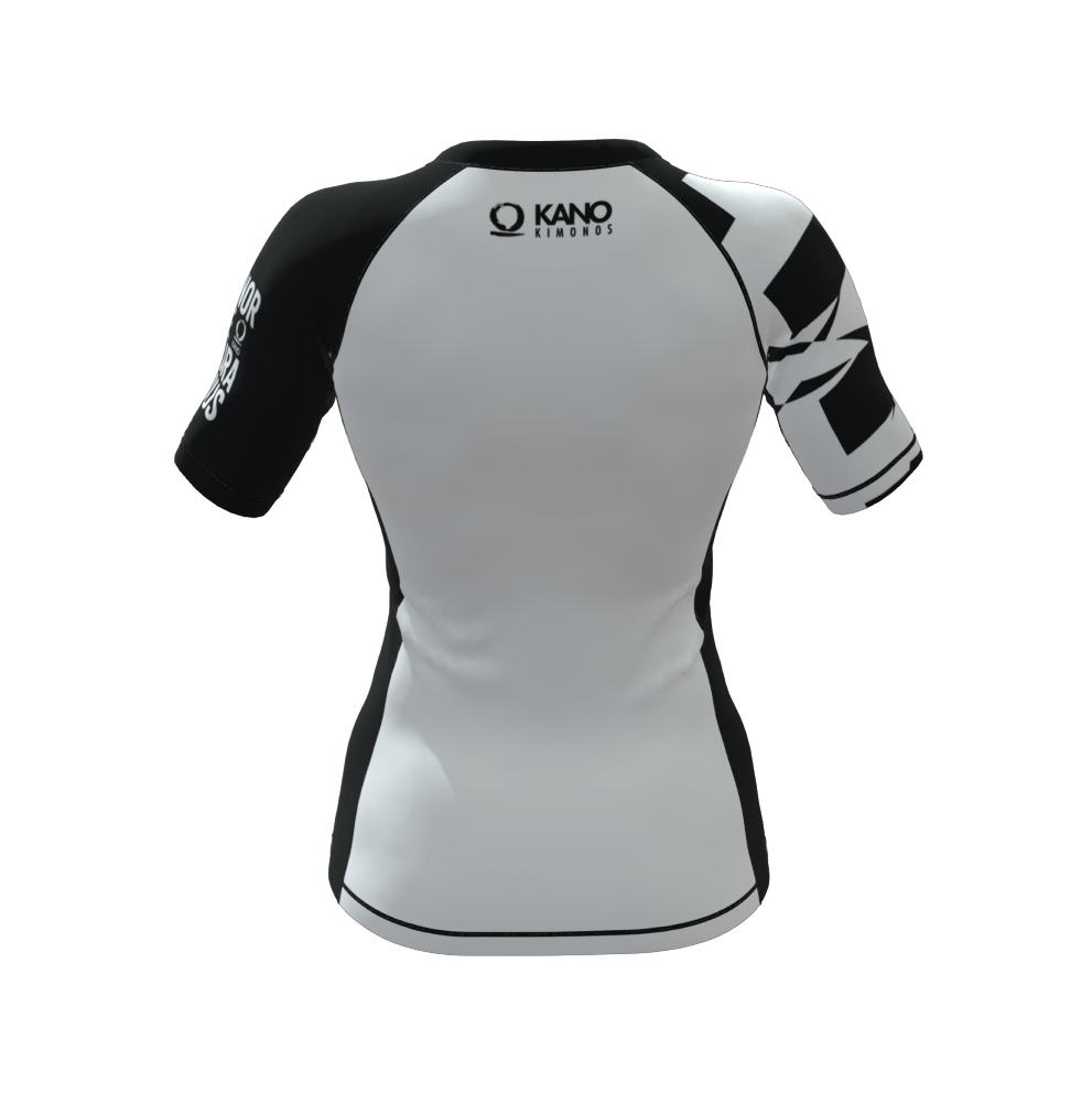 BJJ RASHGUARD DONNA COMPETITION 2026 CINTURA BIANCA