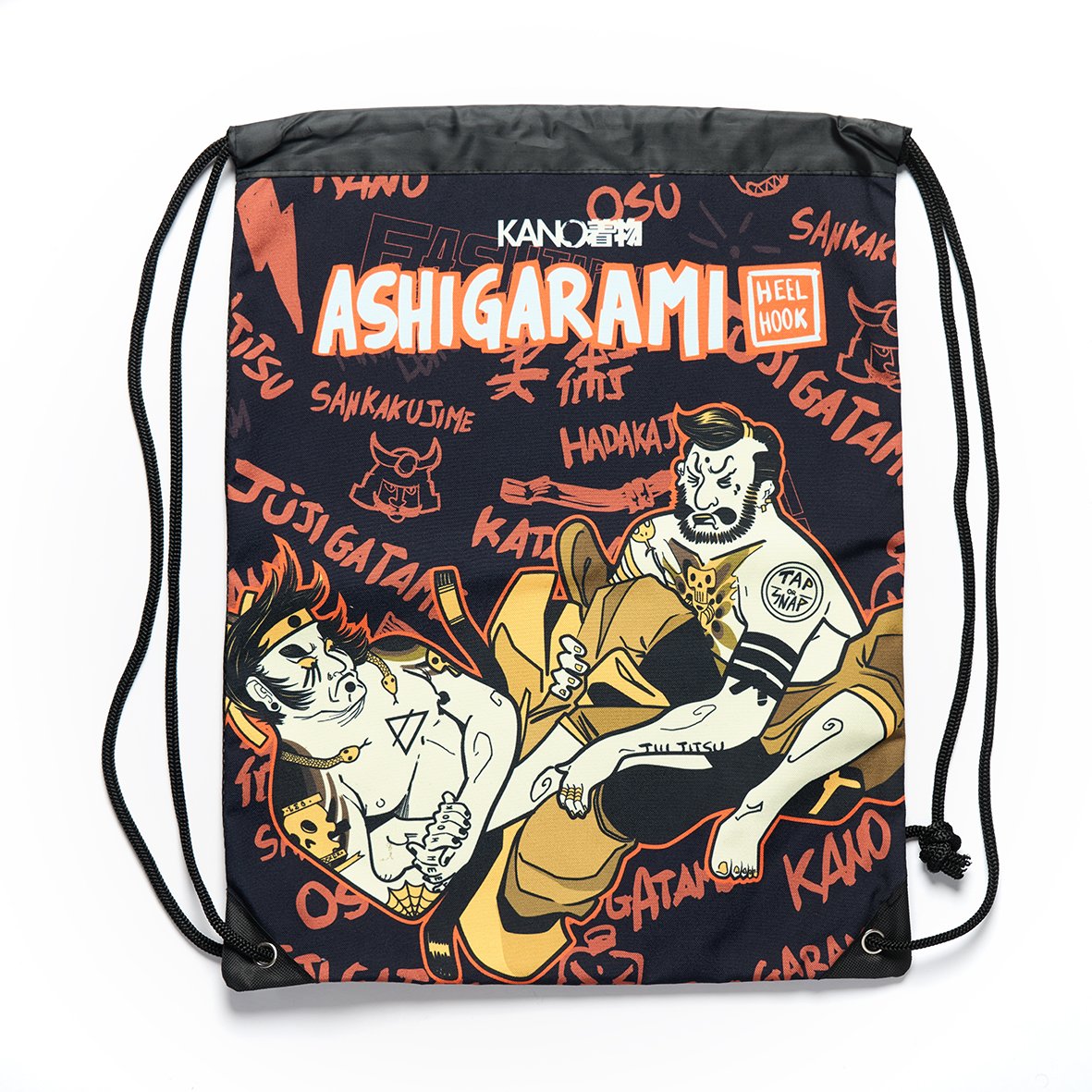 DRAWSTRING BACKPACK HEEL HOOK