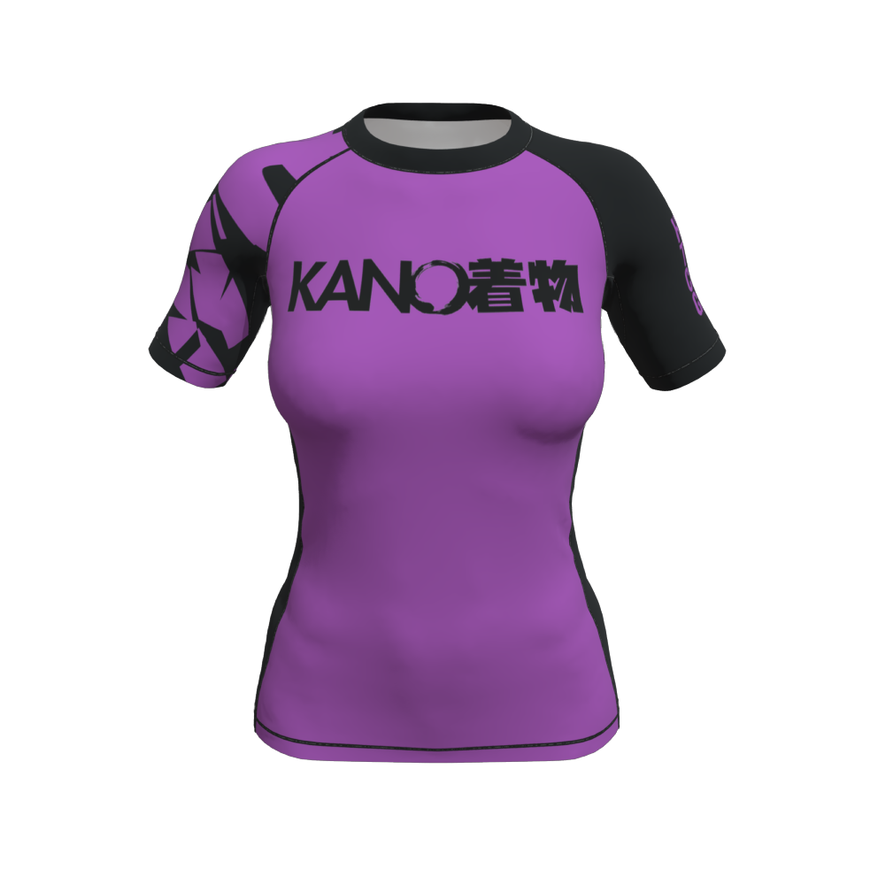 FEMALE BJJ RASHGUARD COMPETITION 2026 PURPLE BELT