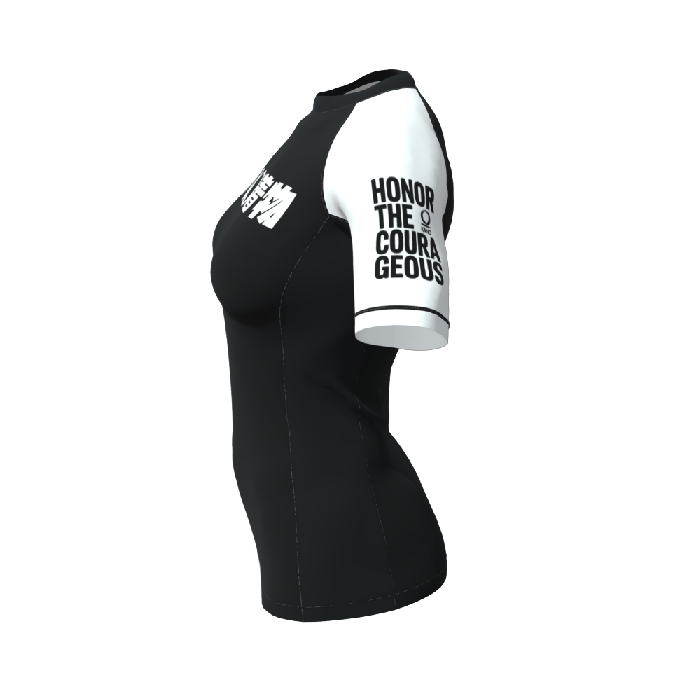 BJJ RASHGUARD DONNA COMPETITION 2026 CINTURA NERA