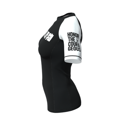 BJJ RASHGUARD DONNA COMPETITION 2026 CINTURA NERA