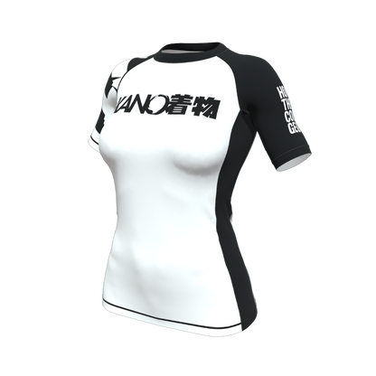 BJJ RASHGUARD DONNA COMPETITION 2026 CINTURA BIANCA