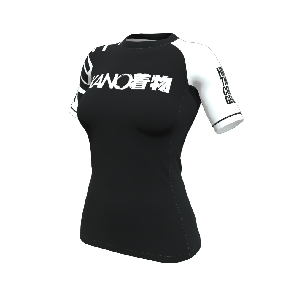 BJJ RASHGUARD DONNA COMPETITION 2026 CINTURA NERA