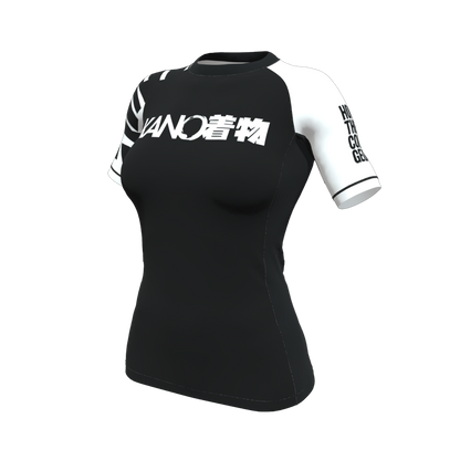 BJJ RASHGUARD DONNA COMPETITION 2026 CINTURA NERA
