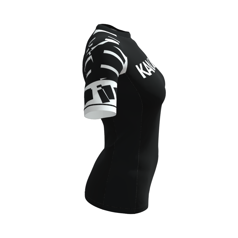 BJJ RASHGUARD DONNA COMPETITION 2026 CINTURA NERA