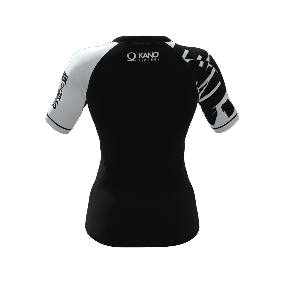 BJJ RASHGUARD DONNA COMPETITION 2026 CINTURA NERA