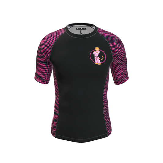 BJJ RASHGUARD KIDS TIGER SHORT SLEEVES