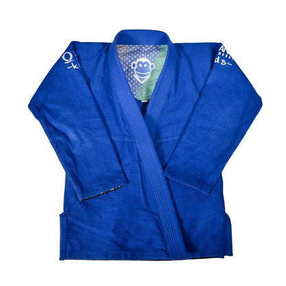 BJJ Kimono for Kids Blue/Boys Monkey