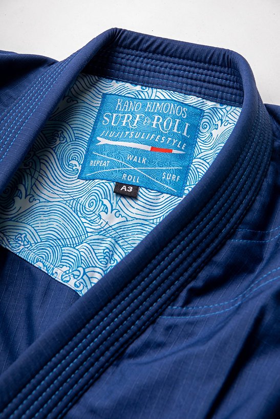 BJJ GI / KIMONO SURF AND ROLL BLU NAVY