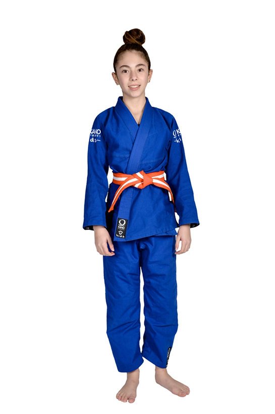 BJJ Kimono for Kids Blue/Boys Monkey