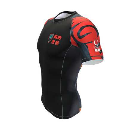 BJJ RASHGUARD NOBUNAGA SHORT SLEEVES