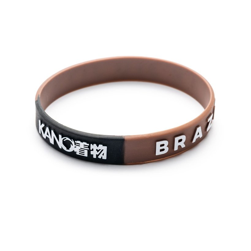 BRACCIALETTO BJJ BELTRANK IN GOMMA
