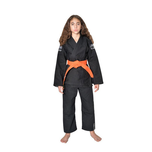 BJJ Kimono for Kids Black/Boys Monkey