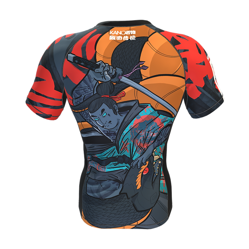 BJJ RASHGUARD NOBUNAGA SHORT SLEEVES