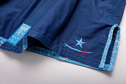 BJJ GI / KIMONO SURF AND ROLL BLU NAVY