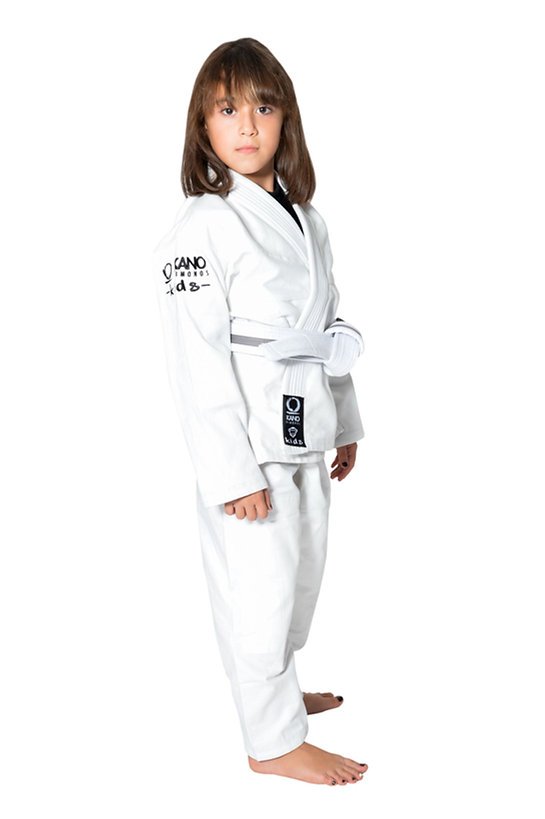 BJJ Kimono per Bambini Bianco/Boys Monkey