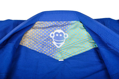 BJJ Kimono for Kids Blue/Boys Monkey