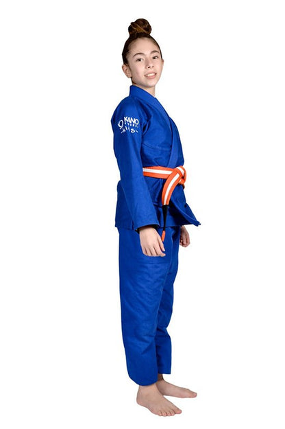 BJJ Kimono for Kids Blue/Boys Monkey