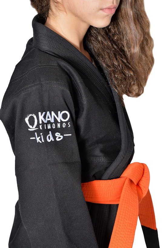 BJJ Kimono for Kids Black/Boys Monkey