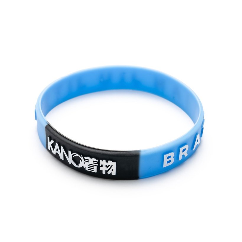 BRACCIALETTO BJJ BELTRANK IN GOMMA
