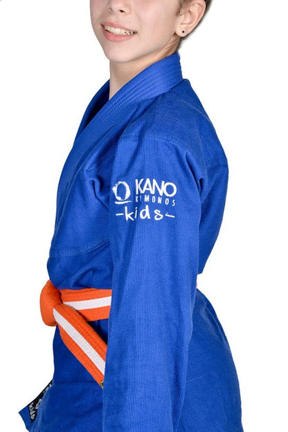 BJJ Kimono for Kids Blue/Boys Monkey