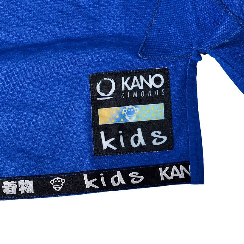 BJJ Kimono for Kids Blue/Boys Monkey