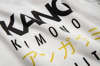 T-shirt Ashigarami White