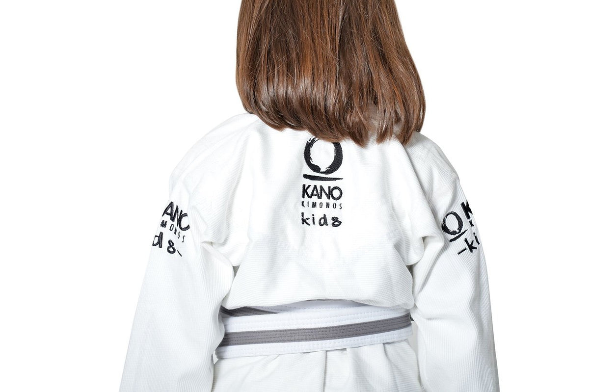 BJJ Kimono per Bambini Bianco/Boys Monkey