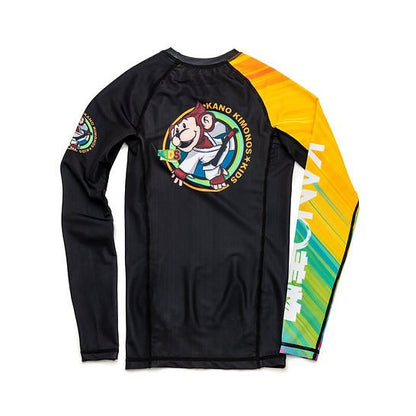 BJJ RASHGUARD BAMBINI MONKEY MANICHE LUNGHE