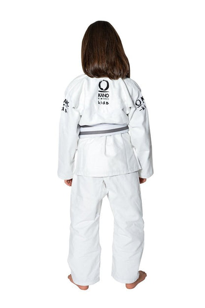 BJJ Kimono per Bambini Bianco/Boys Monkey