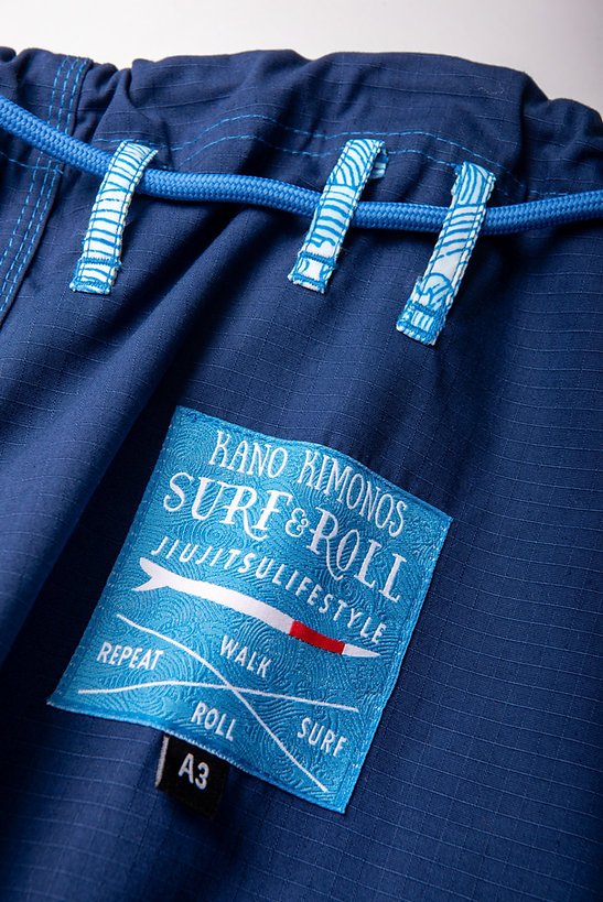 BJJ GI / KIMONO SURF AND ROLL BLU NAVY
