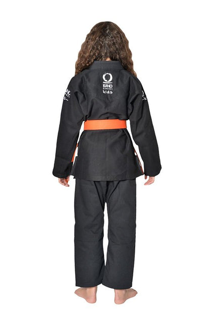 BJJ Kimono for Kids Black/Boys Monkey