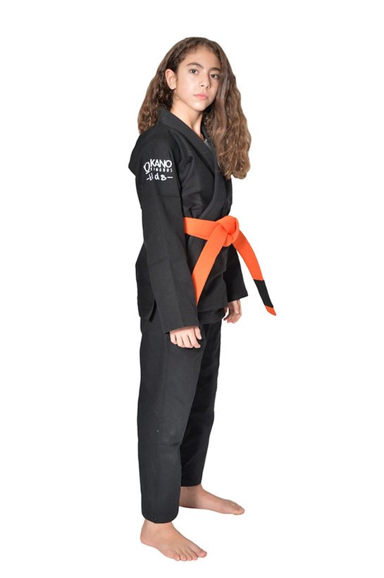 BJJ Kimono for Kids Black/Boys Monkey