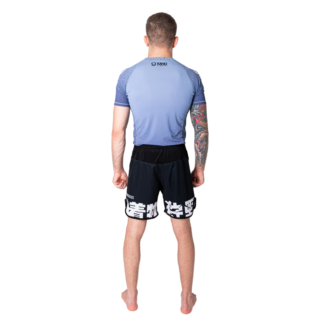 BJJ RASHGUARD IN JIU JITSU WE TRUST SHORT SLEEVES