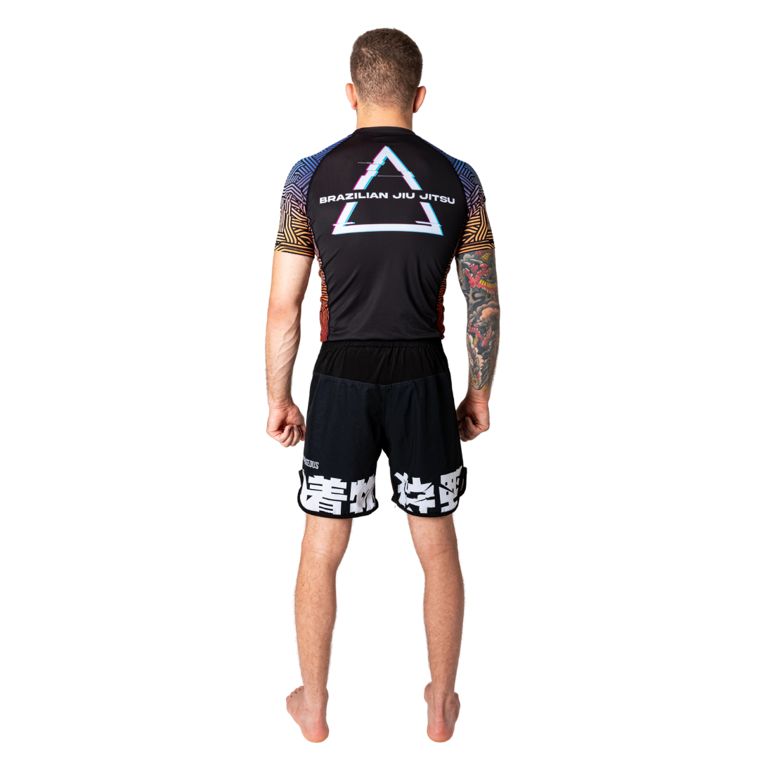 BJJ RASHGUARD CIRCUIT MANICHE CORTE