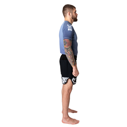 BJJ RASHGUARD IN JIU JITSU WE TRUST SHORT SLEEVES