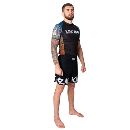 BJJ RASHGUARD CIRCUIT MANICHE CORTE