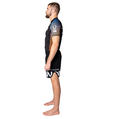 BJJ RASHGUARD CIRCUIT MANICHE CORTE