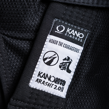 ARASHI 2.0 BJJ GI Black
