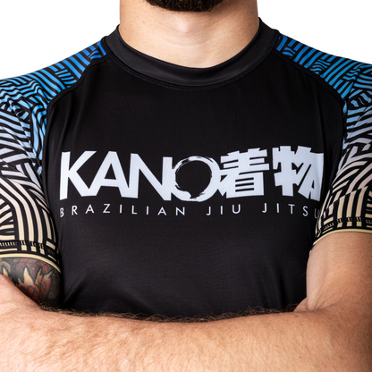 BJJ RASHGUARD CIRCUIT MANICHE CORTE