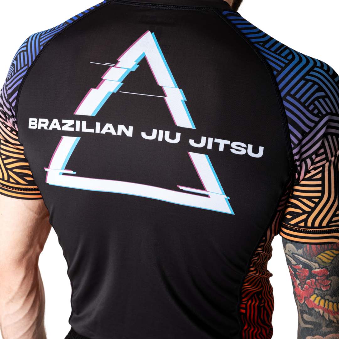 BJJ RASHGUARD CIRCUIT MANICHE CORTE