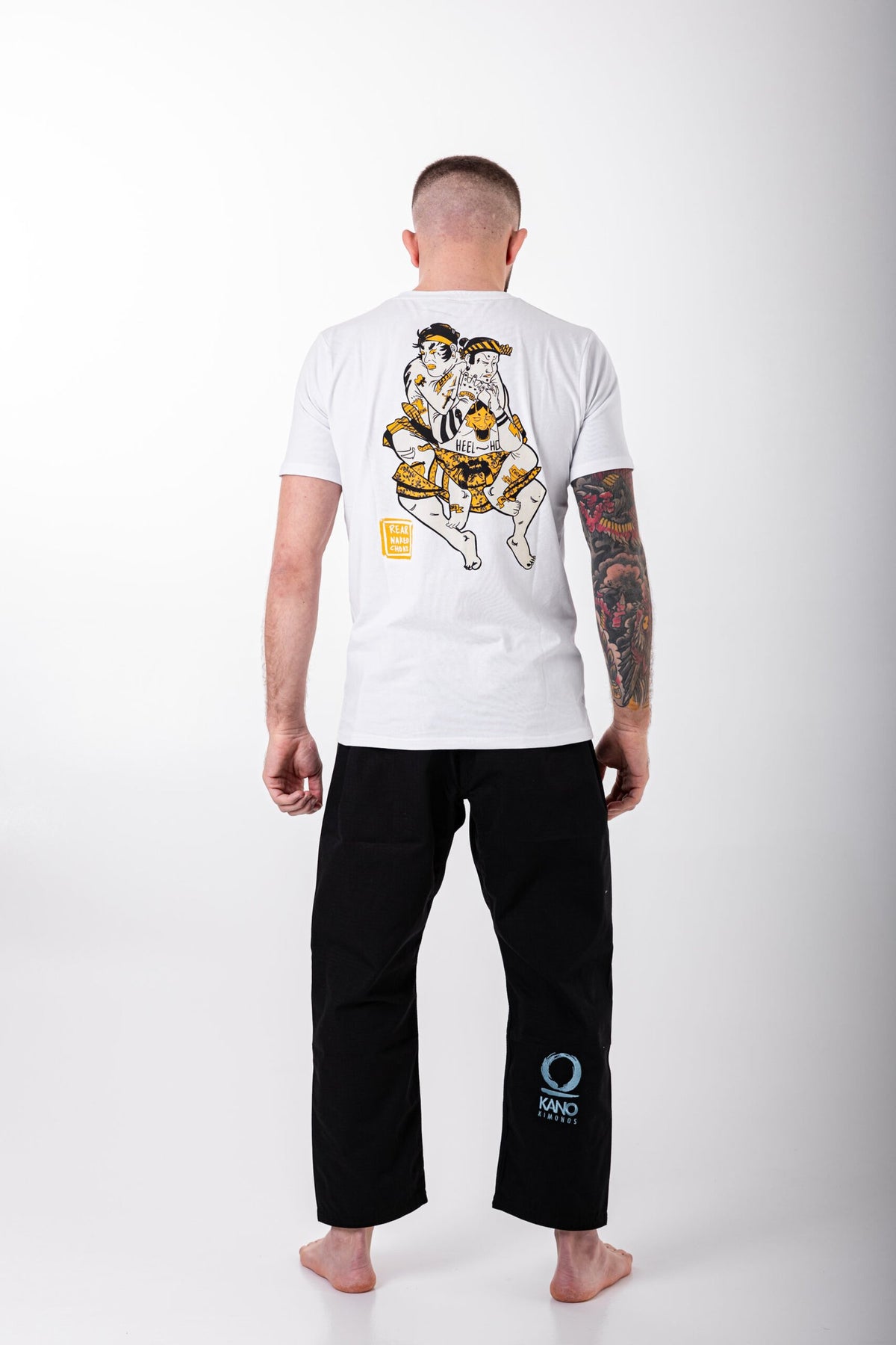 T-SHIRT KANO HADAKAJIME FLASH JAPAN WHITE