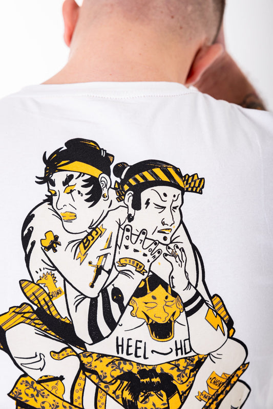 T-SHIRT KANO HADAKAJIME FLASH JAPAN WHITE