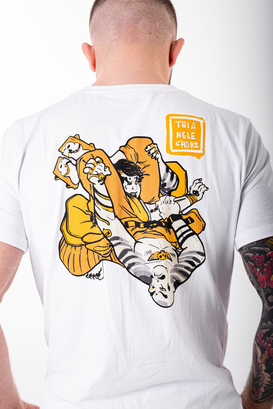 T-SHIRT KANO SANKAKUJIME FLASH JAPAN WHITE