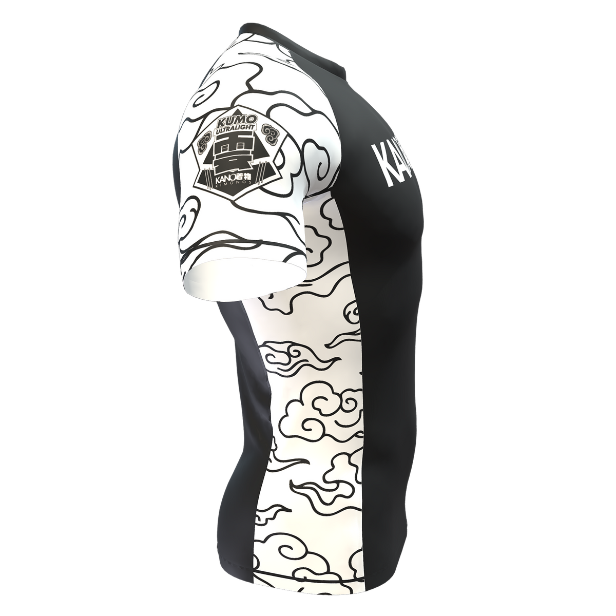 BJJ RASHGUARD COMPETITION KUMO 2026 WHITE BELT ULTRA LIGHT