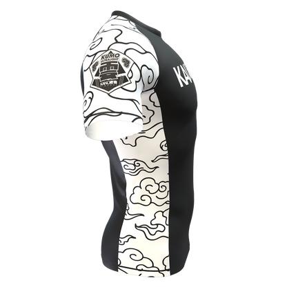 BJJ RASHGUARD COMPETITION KUMO 2026 WHITE BELT ULTRA LIGHT