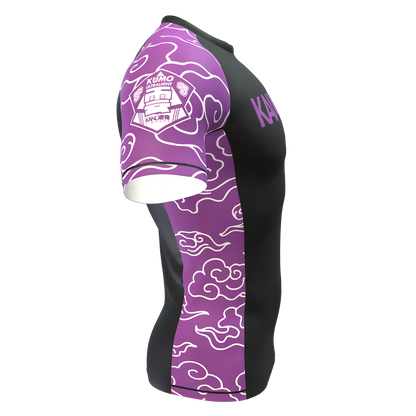 BJJ RASHGUARD COMPETITION KUMO 2026 PURPLE BELT ULTRA LIGHT