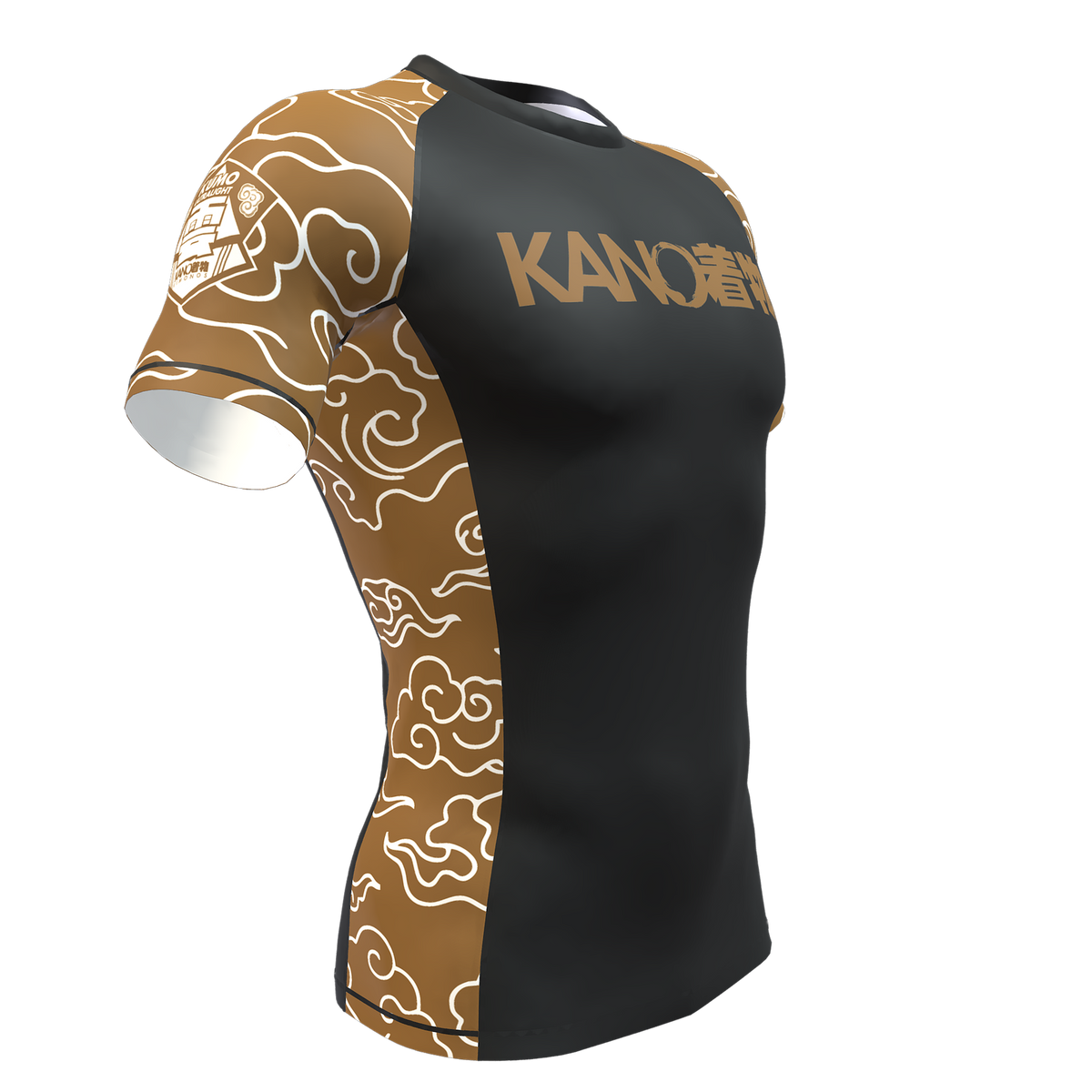 BJJ RASHGUARD COMPETITION KUMO 2026 CINTURA MARRONE ULTRA LIGHT