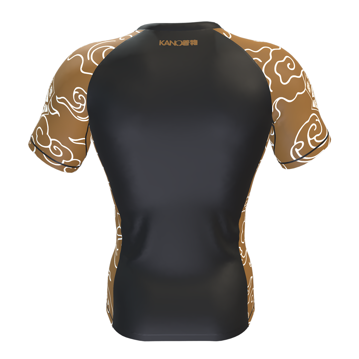 BJJ RASHGUARD COMPETITION KUMO 2026 CINTURA MARRONE ULTRA LIGHT