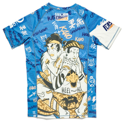 BJJ RASHGUARD HADAKAJIME MANICHE CORTE